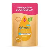 Shampoo Johnson Baby Regular Glicerina Refil 180ml