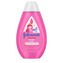 Shampoo Johnson's Kids Shiny & Soft, sem lágrimas, 400 ml com óleo de argan Shampoo Johnson's Kids Shiny & Soft, sem lágrimas, 400 ml com óleo de argan