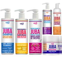 Shampoo Juba + Condicionador + Encrespando + Geleia + Mousse + Máscara Juba Widi Care