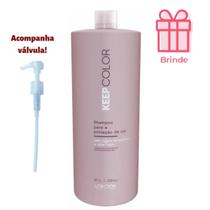 Shampoo Keep Color 1l Hidrata, Restaura e Protege a Cor