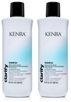 Shampoo Kenra Clarify Deep Cleansing Color-Safe, pacote com 2 unidades