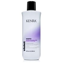 Shampoo Kenra Violet elimina tons de bronze, 300 ml, seguro de cor