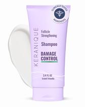 Shampoo Keranique Damage Control para mulheres com cabelos secos e danificados