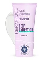 Shampoo Keranique Deep Hydration para mulheres 355ml para cabelos finos
