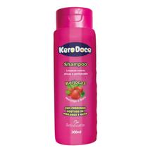 Shampoo Kero Doce Feminino Beijocas Cheiro de Morango Limpeza Profunda