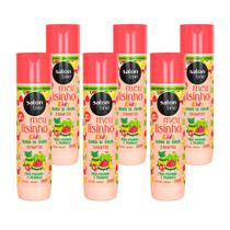 Shampoo Kids Meu Lisinho Salon Line com Salada de Frutas Sem Sal 300ml (Kit com 6)