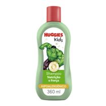 Shampoo Kids Nutrição e Força Hulk 360 ml - Huggies Shampoo Kids Nutrição e Força Hulk 360 ml - Huggies