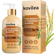 Shampoo Kovilea Rice Water Hair Growth 350mL com biotina Shampoo Kovilea Rice Water Hair Growth 350mL com biotina