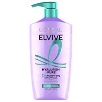Shampoo L'Oreal Paris Elvive Hyaluron Pure 828 ml para cabelos oleosos Shampoo L'Oreal Paris Elvive Hyaluron Pure 828 ml para cabelos oleosos
