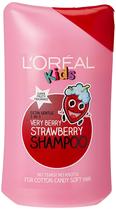 Shampoo L'Oreal Paris Kids Extra Gentle 2 em 1 de frutas vermelhas 250ml