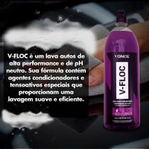 Shampoo Lava Auto V-floc 1,5l + Cera Blend Paste Wax Vonixx