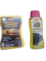 Shampoo Lava Autos Mais Esponja Especial (