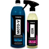 Shampoo Lava Motos Concentrado Moto-v + Izer 500ml Vonixx