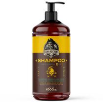 Shampoo Lemon Bone 1 Litro Barbearia 2 em 1 - Limpa e Condiciona Don Alcides Shampoo Lemon Bone 1 Litro Barbearia 2 em 1 - Limpa e Condiciona Don Alcides