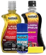 shampoo limpa carro kit auto super radnaq