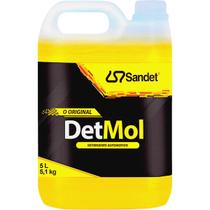 Shampoo Limpeza Pesada Automotiva Det Mol Detmol 5L Concentrado Sandet