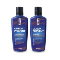Shampoo Limpeza Profunda + Condicionador Hidratante Anti-Inflamatório Queda Prevent Refrescante 230ml Yelsew