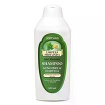 Shampoo Limpeza Profunda Gengibre e Hortelã Soft Hair 500ml