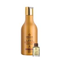 Shampoo Line Golden 300ml + Óleo Reparador De Argan 9ml