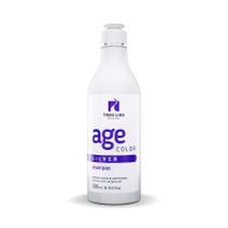 Shampoo Loiros e Grisalhos Silver Age Color neutraliza tons