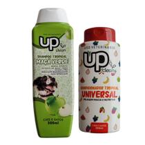 Shampoo Maça Verde + Condicionador Tropical Up Clean Perfume