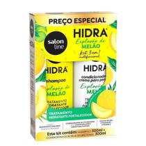Shampoo Mais Condicionador Hidra Explosão de Melão Salon Line 600ML