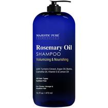 Shampoo MAJESTIC PURE Rosemary Oil para o crescimento do cabelo 480 ml