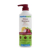 Shampoo MAMAEARTH Onion para crescimento e controle de perda de cabelo 650 ml