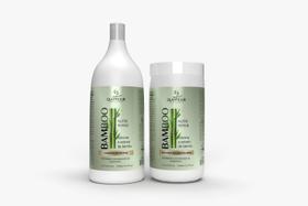Shampoo Máscara Bamboo Limpeza Suave Repara Danos