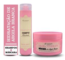 Shampoo + Máscara De Argilotherapy Hidratação All Nature