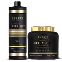 Shampoo + Máscara Kit Pós Química Ultra Soft Tyrrel Profi1L