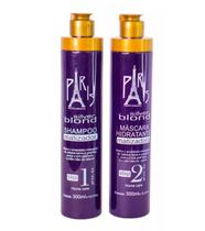 Shampoo + Máscara Matizadora Silver Blond-Paris Professional