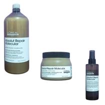 Shampoo Máscara Pré Shampoo Loreal Absolut Repair Molecular