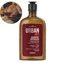 Shampoo Masculino Antiqueda Xampu Homem Queda de Cabelo Urban Men 240ml Farmaervas