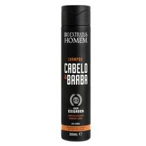 Shampoo Masculino Cabelo e Barba Oxigreen 300ml Bio Extratus