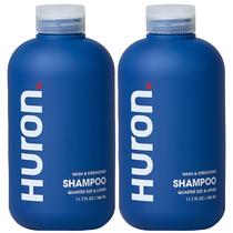 Shampoo masculino Huron, diário, cheio e forte, 350 ml com óleo de argan