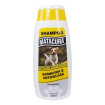 Shampoo Matacura para Cachorros - Sarnicida - 200ml Shampoo Matacura para Cachorros - Sarnicida - 200ml