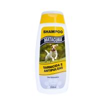 Shampoo matacura sarnicida e anti-pulgas para cães 200ml