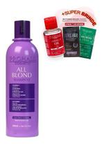 Shampoo Matizador All Blond Prohall 300ml Todos Os Loiros