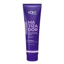Shampoo Matizador Blond Desamarelador Cabelos Loiros 300ml Hoka