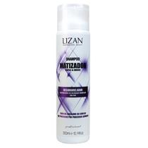 Shampoo Matizador Desamarelador Matiza e Hidrata 300ml lizan