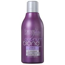Shampoo Matizador Forever Liss Platinum Blond 300ml Neutraliza Tons Amarelados