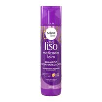 Shampoo Matizador Loiro Meu Liso 300ml Salon Line