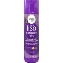 Shampoo Matizador Salon Line Meu Liso Loiro Matizado 300ml