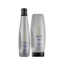 Shampoo Matizante E Máscara Blond System Aneethun