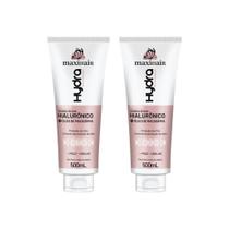 Shampoo Maxihair 500Ml Hialuronico+Oleo De Macadamia - 2Un