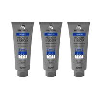 Shampoo Maxihair 500Ml Prancha E Escova 3 Em 1 - Kit Com 3Un