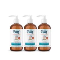 Shampoo Medicado Happy Cappy para Caspa Infantil 237ml Kit com 3