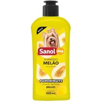 Shampoo Melão Higiene Hidratação Cães Sanol Dog 500ml