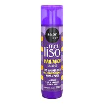 Shampoo Meu Liso loiromatizado 300ml - Salon Line
